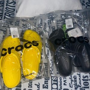 2 crocs for $45 1 for 25